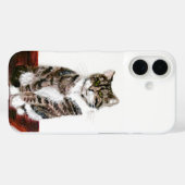 Kitty Painting Tabby Cat Case-Mate iPhone Hülle (Rückseite (Horizontal))