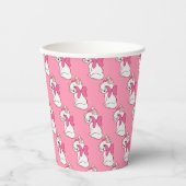Kitty-Papierschaalen Pappbecher (Vorderseite)