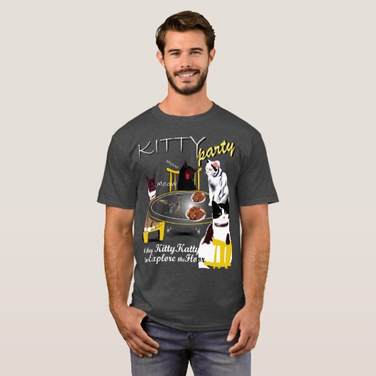 Kitty Party mit Kitty T-Shirt (Vorne ganz)