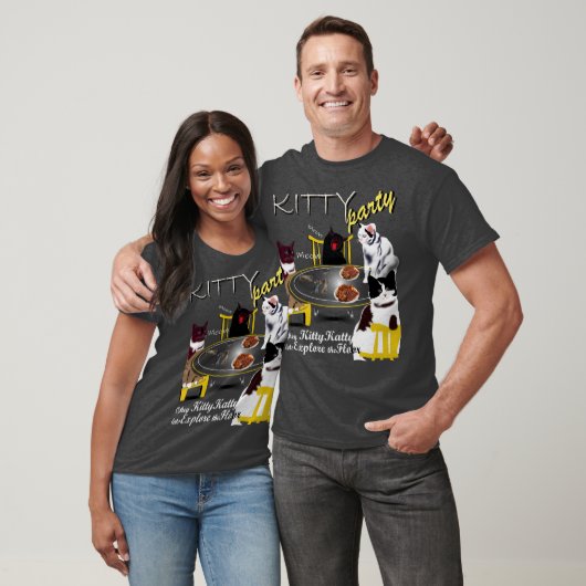 Kitty Party mit Kitty T-Shirt (Unisex)
