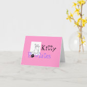 Kitty Pawlates Card Karte (Gelbe Blume)