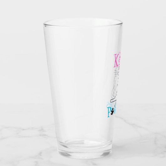 "Kitty PAWlates" Glas (Rechts)