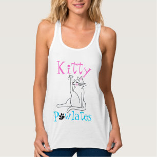 Kitty PAWlates T - Shirt
