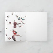 KITTY PAWS BLANK ALL-OCCASION CARD DANKESKARTE (Innenseite)