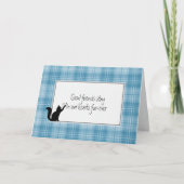 Kitty Pet Loss Beileid Karte (Vorderseite)