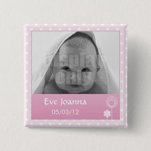 Kitty - pink Buttons (Vorderseite)