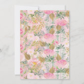 Kitty Pool Party Invitation Einladung (Rückseite)