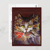 KITTY PORTRAIT POSTKARTE (Vorne/Hinten)