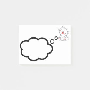 Kitty Post-it-Hinweise Post-it Klebezettel