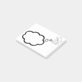 Kitty Post-it-Hinweise Post-it Klebezettel (angewinkelt)