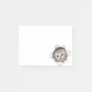 Kitty Post-it Klebezettel