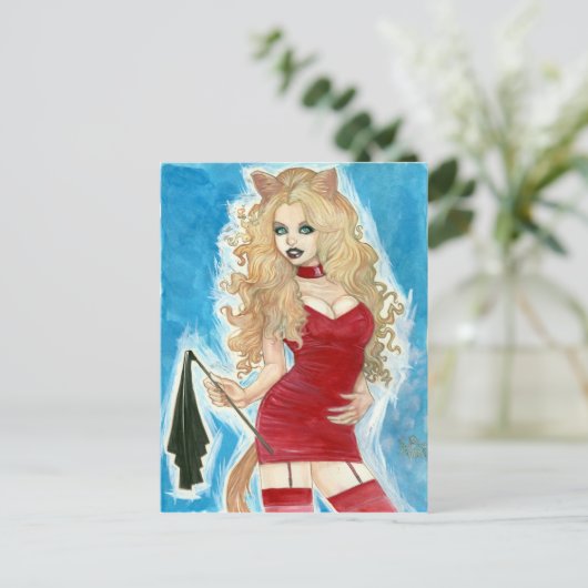 Kitty Postcard Postkarte (Stehend Vorderseite)