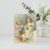 Kitty Postkarte (Stehend Vorderseite)