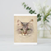 Kitty Postkarte (Stehend Vorderseite)