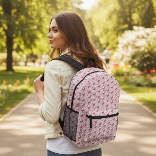 Kitty Printed Backpack Bedruckter Rucksack