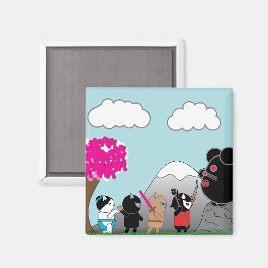 Kitty Protectors Vs Mouse Magnet (Vorderseite/Rückseite)