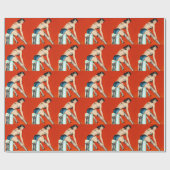 Kitty Pulp Pin Up Geschenkpapier (Flach)