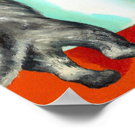 Kitty Puls Button hoch Poster (Ecke)