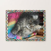 Kitty Quilter Tabletop Herausforderung Jigsaw Puzz Puzzle (Horizontal)