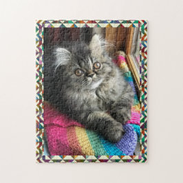 Kitty Quilter Tabletop Herausforderung Jigsaw Puzz Puzzle