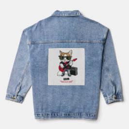 Kitty Rockstar T - Shirt Jeansjacke