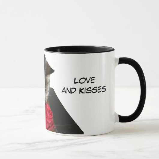Kitty-Rosen-Tasse Tasse (Rechts)