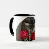 Kitty-Rosen-Tasse Tasse (Vorderseite Links)