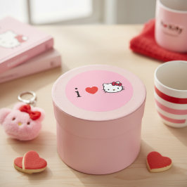 Kitty Runder Aufkleber