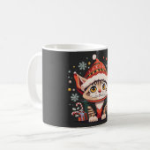 Kitty Santa Claus Tasse (Vorderseite Links)