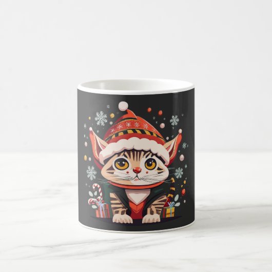 Kitty Santa Claus Tasse (Mittel)