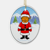 Kitty Santa Ornament (Rechts)