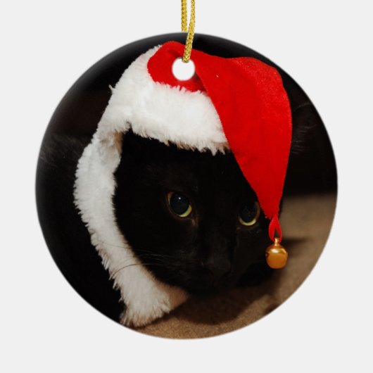 Kitty Santa ornament (Vorne)