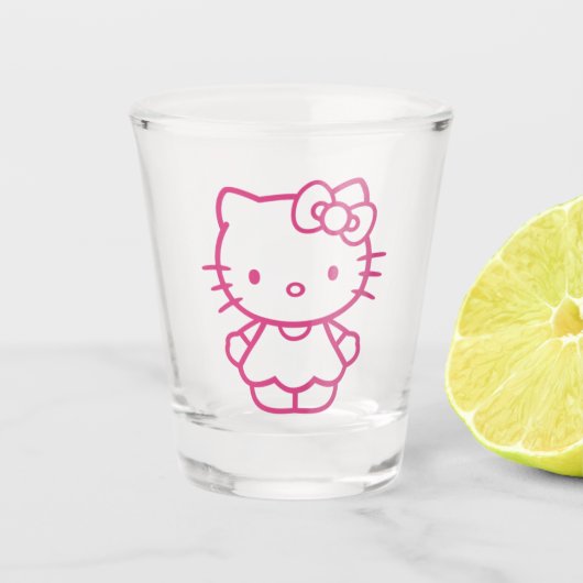 Kitty Schnapsglas (Vorderseite)