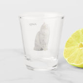 Kitty Schnapsglas (Rückseite)