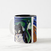 Kitty Scream Tasse (Vorderseite Links)