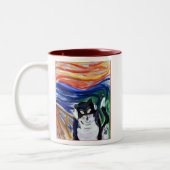 Kitty Scream Tasse (Double) (Links)