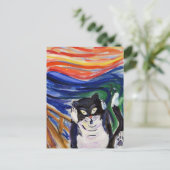 Kitty Scree Postkarte (Stehend Vorderseite)