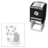 Kitty Self-Inking Briefmarke Permastempel (Beispiel)