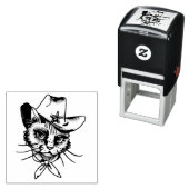 Kitty Self-inking Stamp Permastempel (Beispiel)