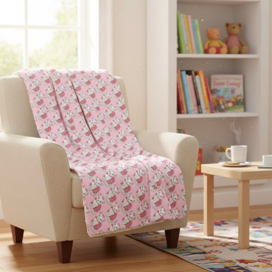 Kitty Sherpa Blanket Sherpadecke