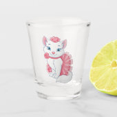 Kitty Shot Glass Schnapsglas (Vorderseite)