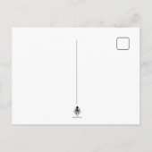 Kitty Silhouetten Postkarte (Rückseite)