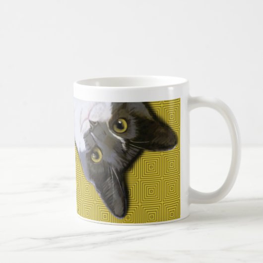 Kitty-SinnesKontrollen-Tasse Kaffeetasse (Rechts)