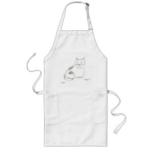 Kitty Sketch Schürze
