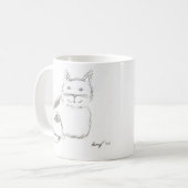 Kitty Sketch Tasse (Vorderseite Links)