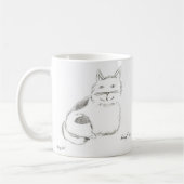 Kitty Sketch Tasse (Links)