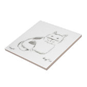 Kitty Sketch Tile Fliese (Seite)