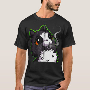 Kitty Smoke und Bleibe Phantastisch Zip up Zip T-Shirt