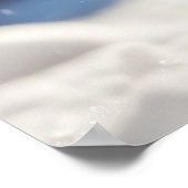 *~* Kitty Snow Race 5:4 Kitten Cat AP68 Poster (Ecke)