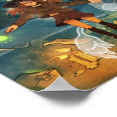 Kitty Spell Poster (Ecke)